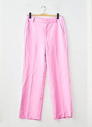 Pantalon droit rose ONLY femme