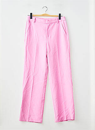 Pantalon droit rose ONLY femme