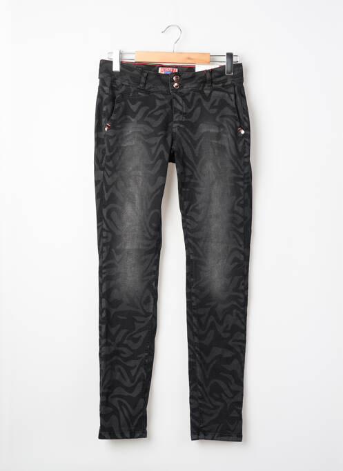 Jeans coupe slim gris STREET ONE femme