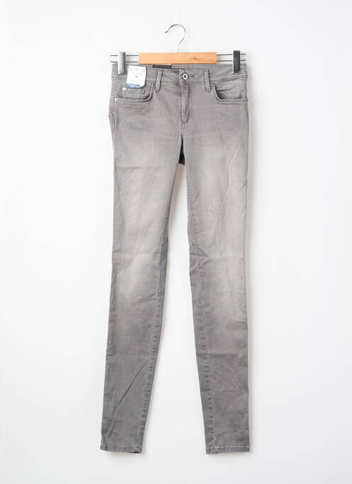 Jeans skinny gris SALSA femme