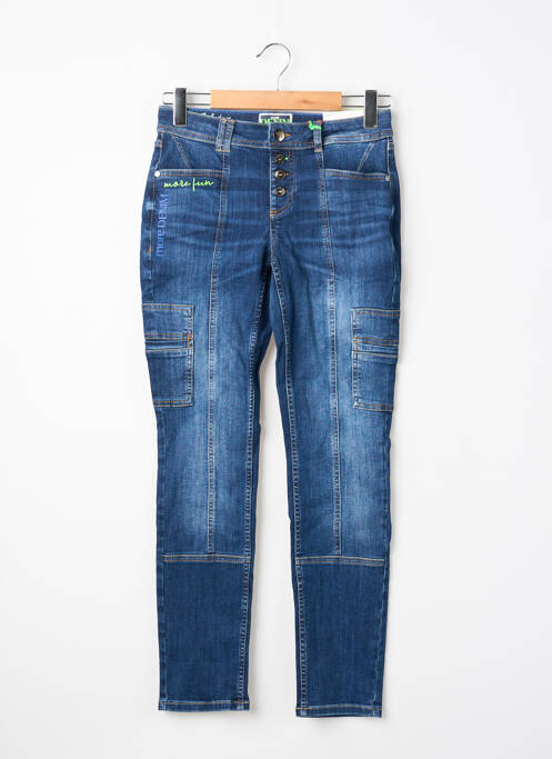 Jeans coupe droite bleu STREET ONE femme