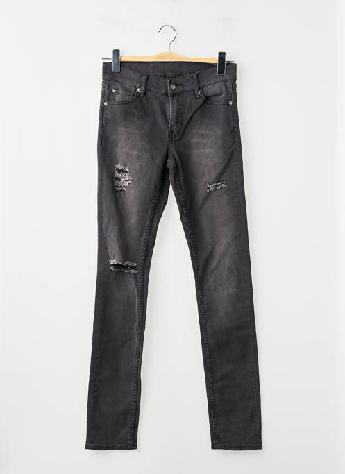 Jeans coupe slim noir CHEAP MONDAY homme