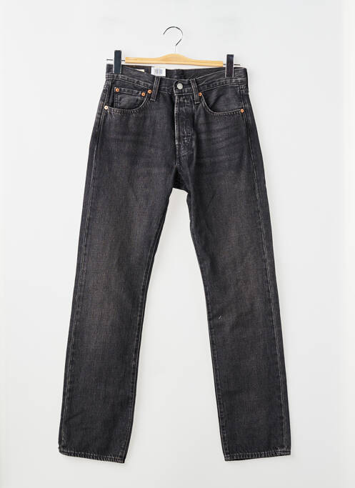 Jeans coupe droite noir LEVIS homme