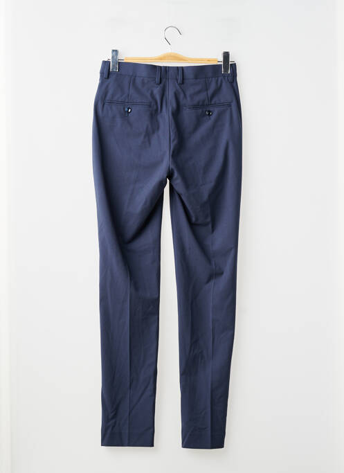 Pantalon droit bleu MANGO homme