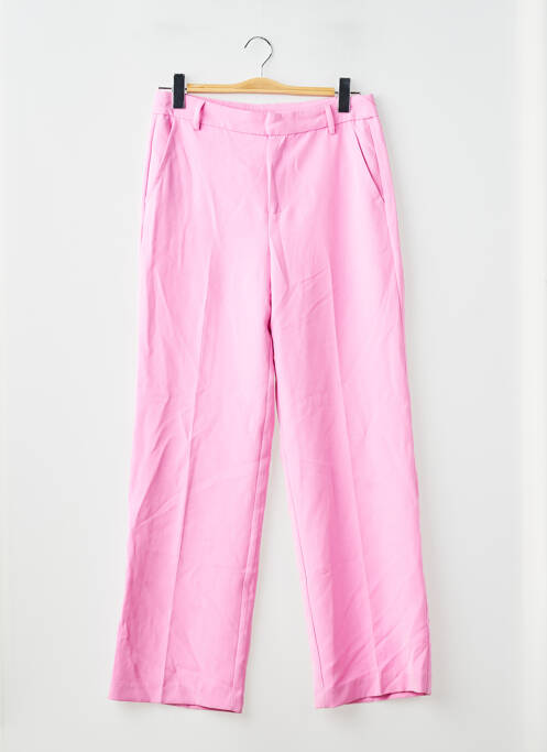 Pantalon droit rose ONLY femme
