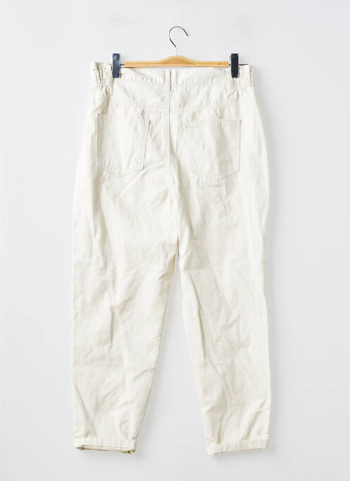 Jeans coupe droite blanc ONLY femme