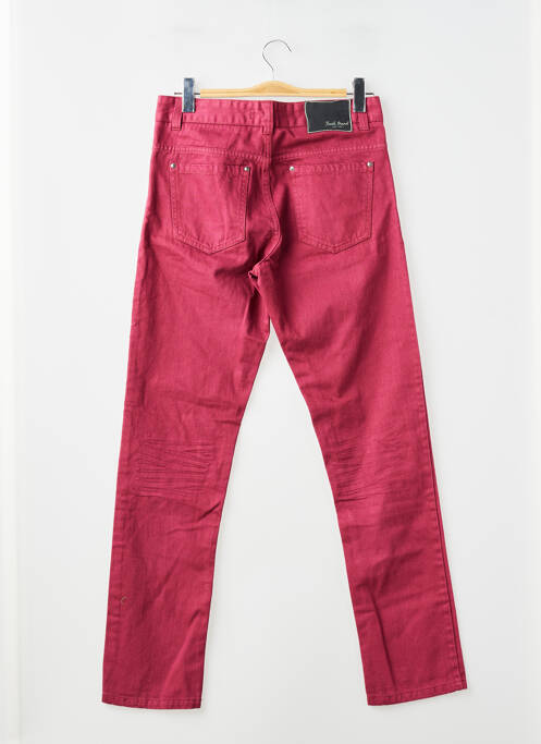 Jeans coupe droite rouge THE FRESH BRAND homme