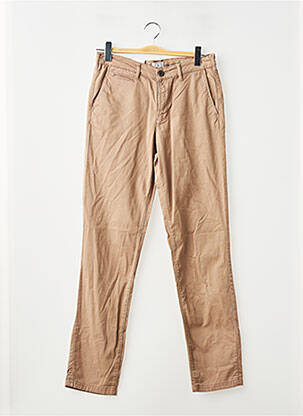 Pantalon chino beige JACK & JONES homme