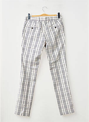 Pantalon droit blanc LE FABULEUX MARCEL DE BRUXELLES homme