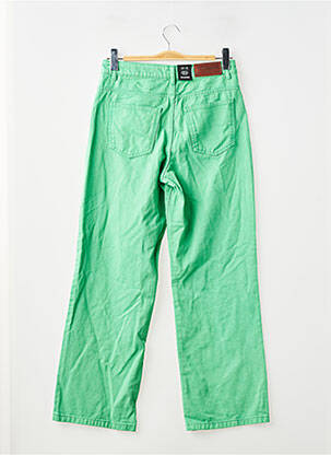 Jeans coupe droite vert NOISY MAY femme