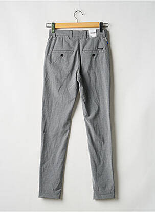 Pantalon slim gris JACK & JONES homme
