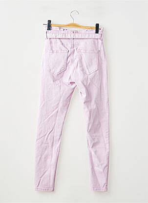 Jeans coupe droite violet ONLY femme