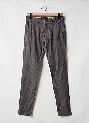 Pantalon chino gris BRUCE & BUTLER  homme