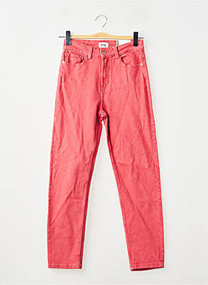 Jeans coupe droite violet ONLY femme