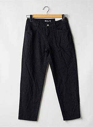 Jeans coupe droite noir MORGAN femme