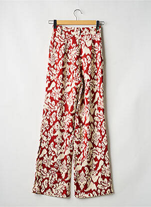 Pantalon large rouge MANGO femme