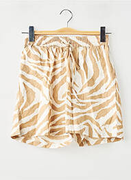 Short marron ONLY femme