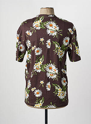 T-shirt marron JACK & JONES homme