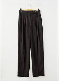 Pantalon droit noir VILA ROUGE femme