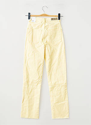 Jeans coupe slim jaune JACQUELINE DE YONG femme