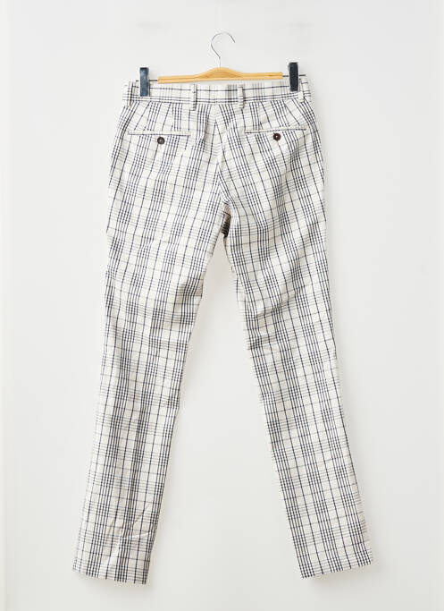 Pantalon droit blanc LE FABULEUX MARCEL DE BRUXELLES homme