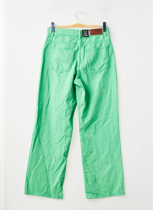 Jeans coupe droite vert NOISY MAY femme