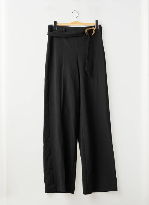 Pantalon droit noir MANGO femme
