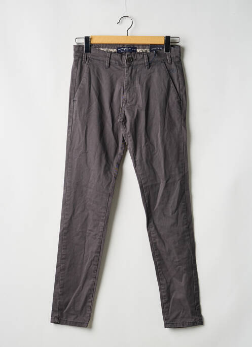 Pantalon chino gris BRUCE & BUTLER  homme