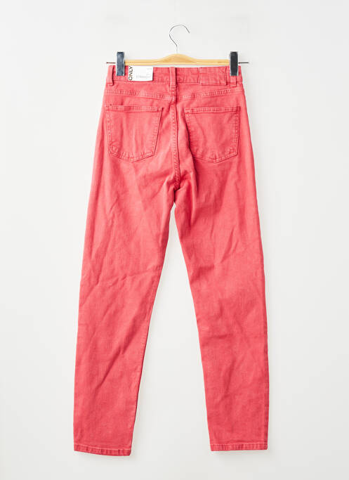 Jeans coupe droite violet ONLY femme