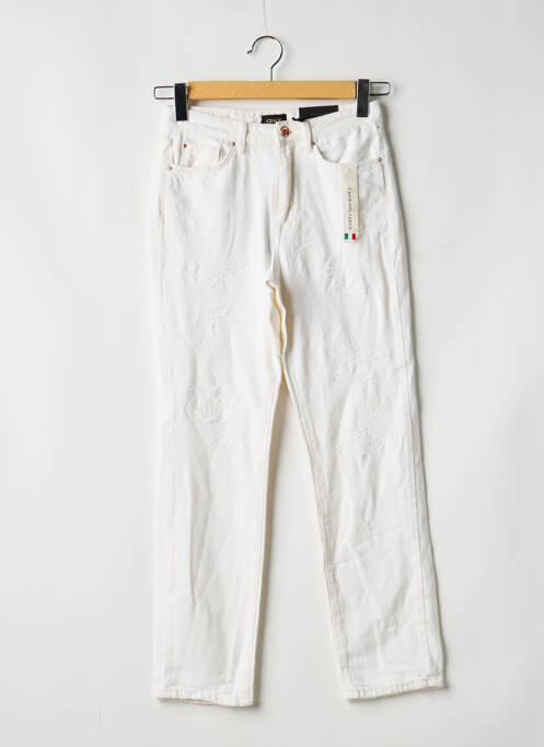 Jeans coupe droite blanc ONLY femme