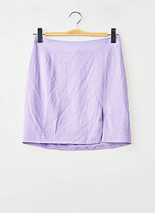 Jupe courte violet NOISY MAY femme