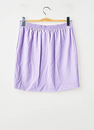 Jupe courte violet NOISY MAY femme