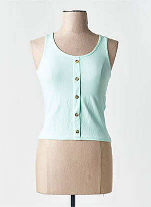 Débardeur vert ONLY femme