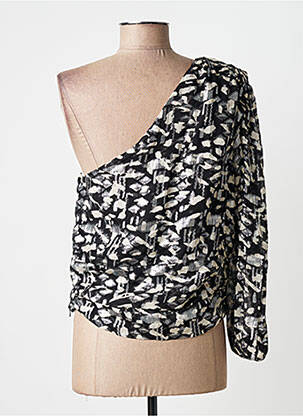 Chemisier noir MANGO femme
