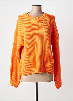 Pull orange ONLY femme