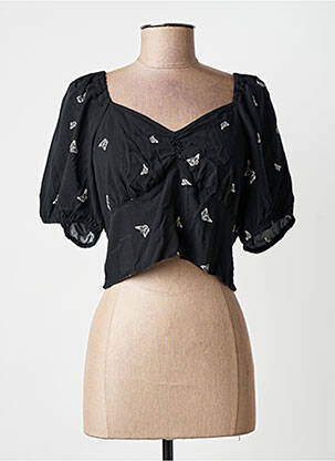 Chemisier noir ONLY femme