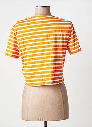 T-shirt orange ONLY femme