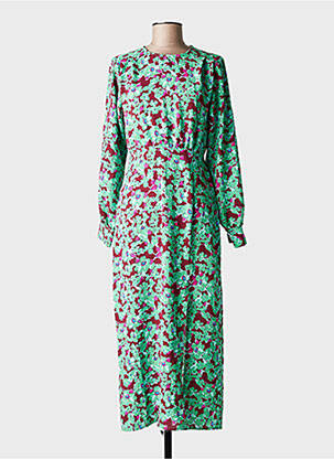 Robe longue vert ONLY femme