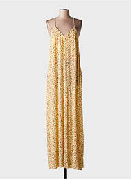Robe courte jaune ONLY femme