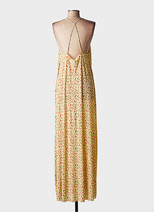 Robe courte jaune ONLY femme