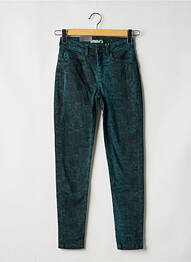 Jeans coupe slim vert FRANSA femme