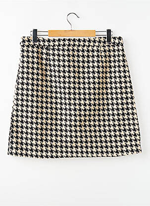 Jupe courte beige FRANSA femme