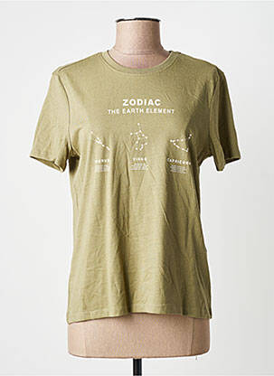T-shirt vert ONLY femme