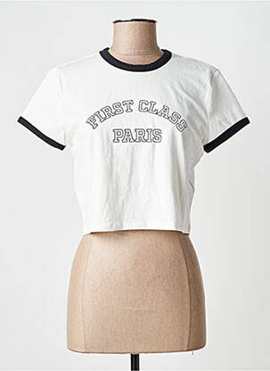 T-shirt blanc ONLY femme