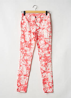 Pantalon droit rose PIECES femme