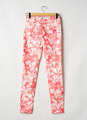 Pantalon droit rose PIECES femme