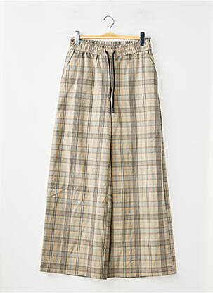 Pantalon droit beige NOISY MAY femme