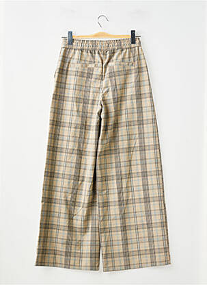 Pantalon droit beige NOISY MAY femme