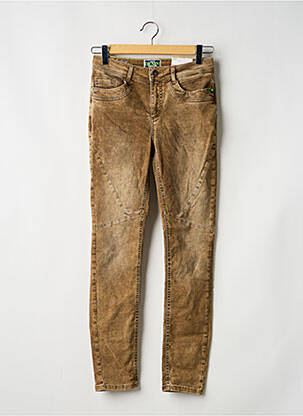 Pantalon chino beige STREET ONE femme