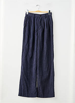 Pantalon droit bleu LE FABULEUX MARCEL DE BRUXELLES femme